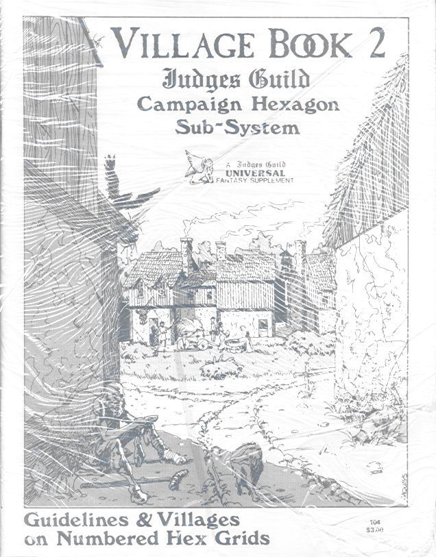 Village Book 2: Judges Guild Campaign Hexagon Sub-System
