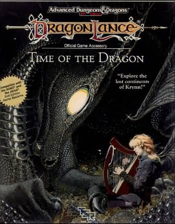 Dungeons and Dragons 2nd ed: DragonLance: Time of the Dragon: Box Set - Used