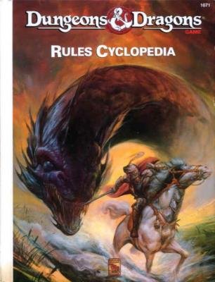 Dungeons and Dragons 2nd ed: Rules Cyclopedia - Used