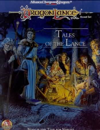 Dungeons and Dragons 2nd ed: DragonLance: Tales of The Lance Boxed Set - Used