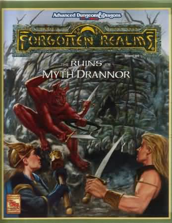 Dungeons and Dragons 2nd ed: Forgotten Realms: the Ruins of Myth Drannor: Box Set - Used
