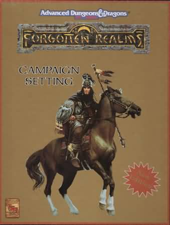 Dungeons and Dragons 2nd ed: Forgotten Realms: Campaign Setting Black Box: Box Set - Used