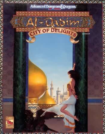 Dungeons and Dragons 2nd ed: Al-Qadim: City of Delights Box Set - Used