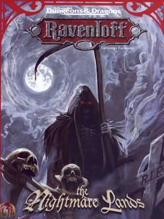 Dungeons and Dragons 2nd ed: Ravenloft: the Nightmare Lands Box Set - Used