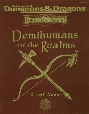Dungeons and Dragons 2nd ed: Forgotten Realms: Demihumans of the Realms - Used