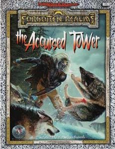 Dungeons and Dragons 1st ed: Forgotten Realms: The Accursed Tower - Used
