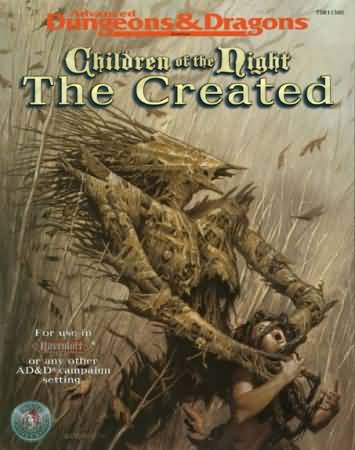Dungeons and Dragons 2nd ed: Children of the Night the Created - Used