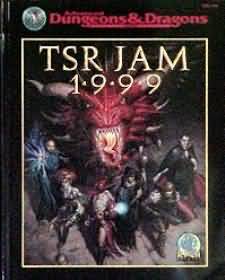 Dungeons and Dragons 2nd ed: TSR JAM 1999 - Used