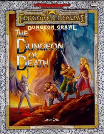 Dungeons and Dragons 2nd ed: Forgotten Realms: Dungeon Crawl: the Dungeon of Death - Used