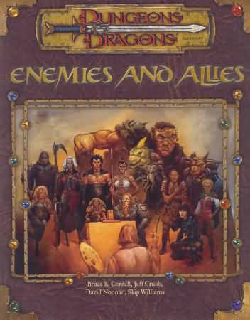 Dungeons and Dragons 3rd ed: Enemies and Allies - Used