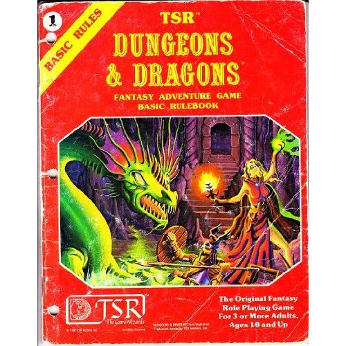 Dungeons and Dragons: Basic: Fantasy Adventure Game Basic Rulebook - Used