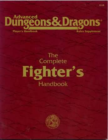 Dungeons and Dragons 2nd ed: The Complete Fighters Handbook - Used