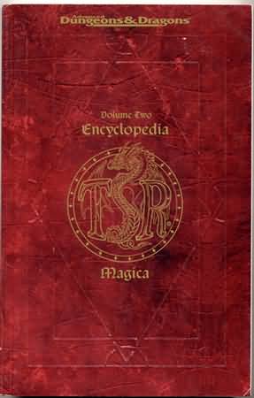 Dungeons and Dragons 2nd ed: Encyclopedia Magica: Vol 2 - Used