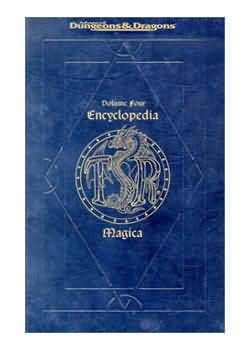 Dungeons and Dragons 2nd ed: Encyclopedia: Magica: Vol 4 - Used