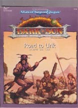 Dungeons and Dragons 2nd ed: Dark Sun: Road to Urik - Used