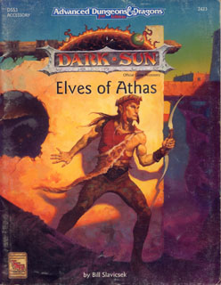 Dungeons and Dragons 2nd ed: Dark Sun: Elves of Athas