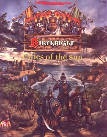 Dungeons and Dragons 2nd ed: Birthright Campaign Expansion: Cities of the Sun: Box Set - Used