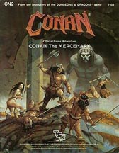 Dungeons and Dragons 1st ed: Conan: Conan the Mercenary - Used
