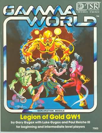 Gamma World: Legion of Gold GW1 - Used