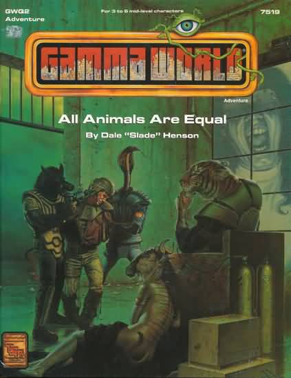 Gamma World: All Animals are Equal - Used