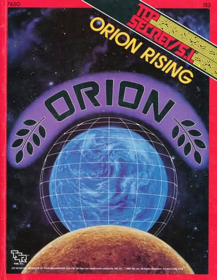 Orion Rising: For Top Secret/S.I. - Used