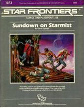 Star Frontiers: Alpha Dawn Adventure: Sundown on Starmist - Used