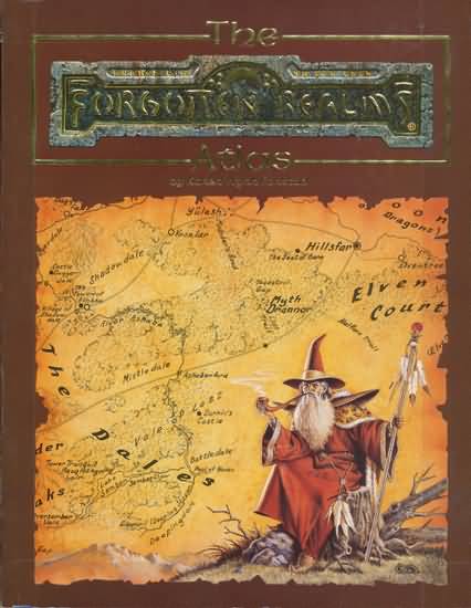 Dungeons and Dragons 2nd ed: Forgotten Realms: Atlas - Used