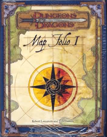 Dungeons and Dragons 3rd ed: Map Folio I - Used