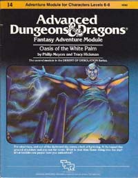 Dungeons and Dragons 1st ed: Oasis of the White Palm - Used
