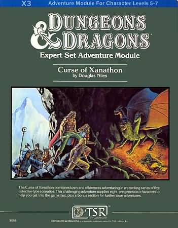 Dungeons and Dragons Basic: Curse of Xanathon - Used