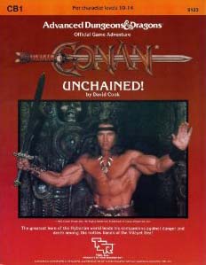 Dungeons and Dragons 1st ed: Conan: Unchained - Used