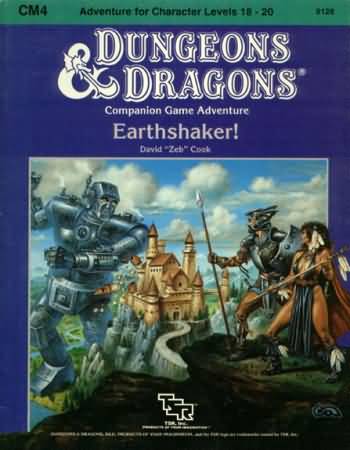 Dungeons and Dragons: Basic: Earthshaker - Used