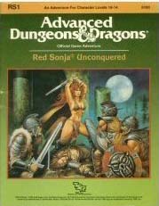 Dungeons and Dragons 1st ed: Red Sonja Unconquered - Used