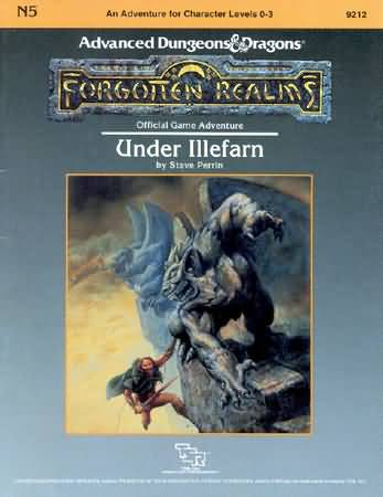Dungeons and Dragons 1st ed: Forgotten Realms: Under Illefarn - Used