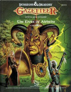 Dungeons and Dragons 1st ed: Gazetteer: The Elves of Alfheim - Used