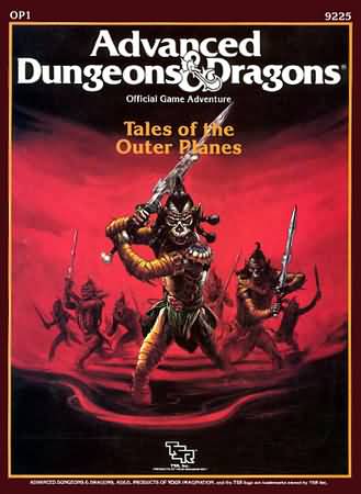 Dungeons and Dragons 2nd ed: Tales of the Outer Planes - Used