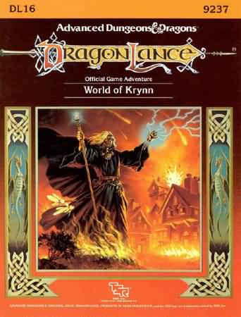 Dungeons and Dragons 2nd ed: DragonLance: World of Krynn - Used