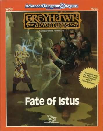Dungeons and Dragons 2nd ed: Greyhawk Adventures: Fate of Istus - Used