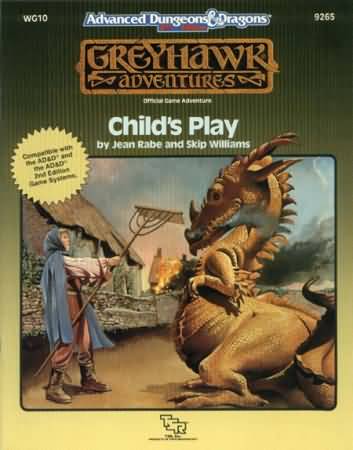 Dungeons and Dragons 2nd ed: Greyhawk Adventures: Childs Play