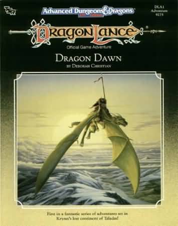 Dungeons and Dragons 2nd ed: Dragon Lance: Dragon Dawn - Used