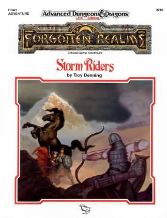 Dungeons and Dragons 2nd ed: Forgotten Realms: Storm Riders
