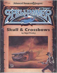 Dungeons and Dragons 2nd ed: Spelljammer: Skull and Crossbows - Used