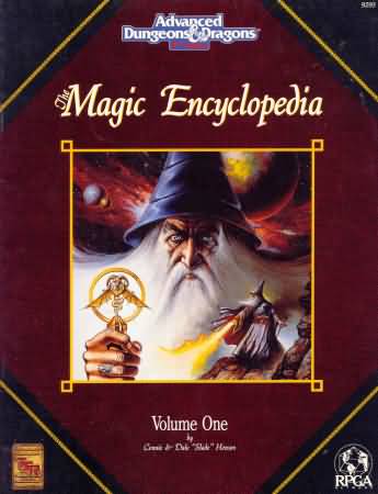 Dungeons and Dragons 2nd ed: The Magic Encyclopedia - Used