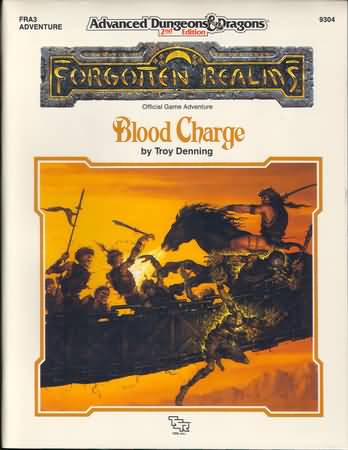 Dungeons and Dragons 2nd ed: Forgotten Realms: Blood Charge - Used