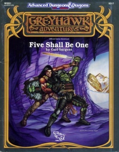 Dungeons and Dragons 2nd ed: Greyhawk Adventures: Five Shall Be One