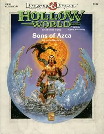 Dungeons and Dragons Basic ed: Hollow World: Sons of Azca - Used
