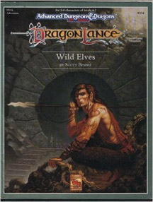 Dungeons and Dragons 2nd ed: DragonLance: Wild Elves - Used