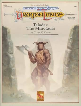 Dungeons and Dragons 2nd ed: DragonLance: Taladas: the Minotaurs - Used