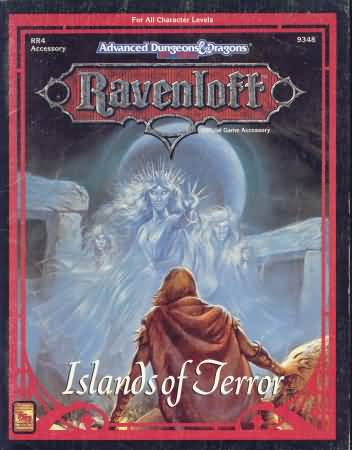 Dungeons and Dragons 2nd ed: Ravenloft: Islands of Terror - Used