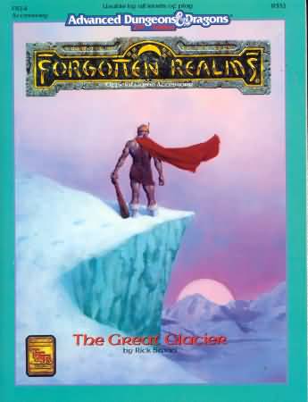 Dungeons and Dragons 2nd ed: Forgotten Realms: the Great Glacier - Used